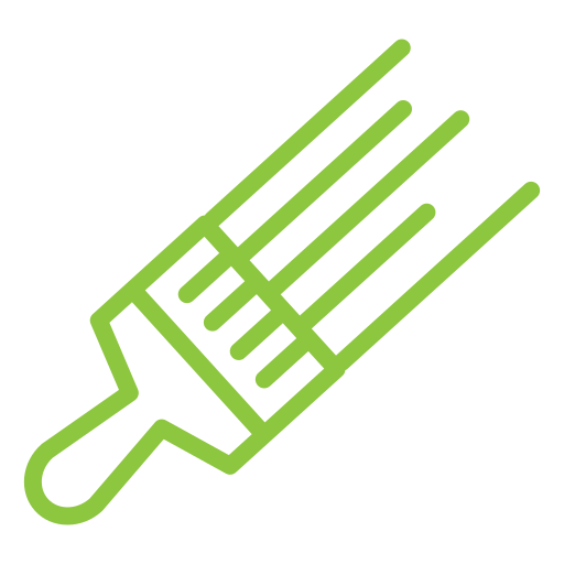 cepillo de pintura icono gratis