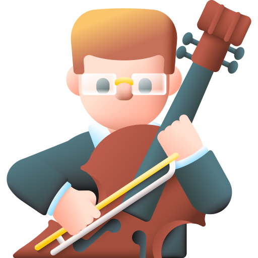 violoncelista icono gratis