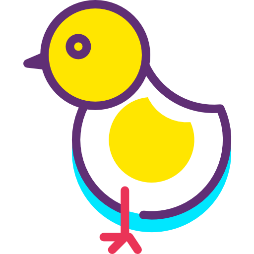 Курица бесплатно иконка