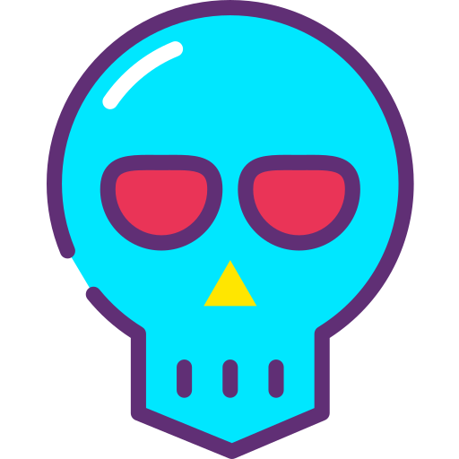 Skull free icon