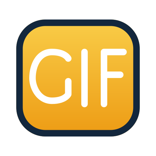 simbolo gif icono gratis