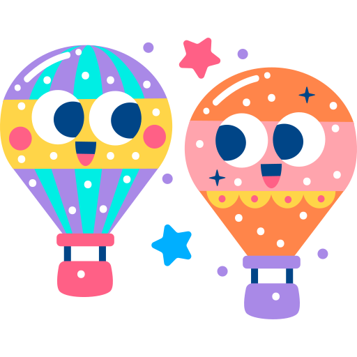 Hot Air Balloon Sticker PNG - Free Download