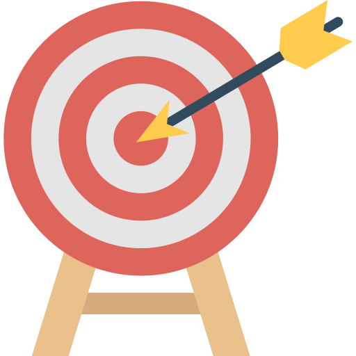Goal target free icon Goal target free icon