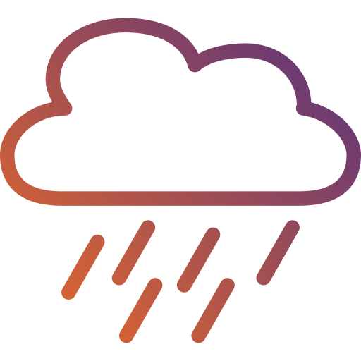 pluie Icône gratuit