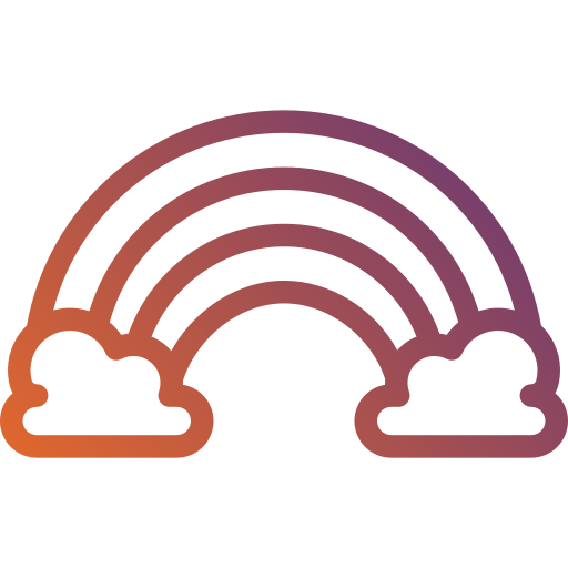 arcoíris icono gratis