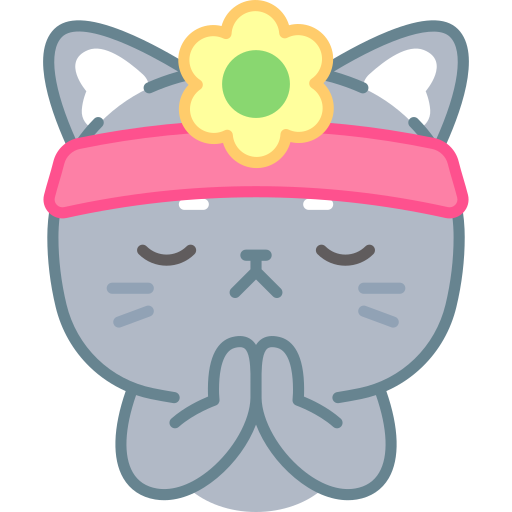 Meditation free sticker Meditation free sticker