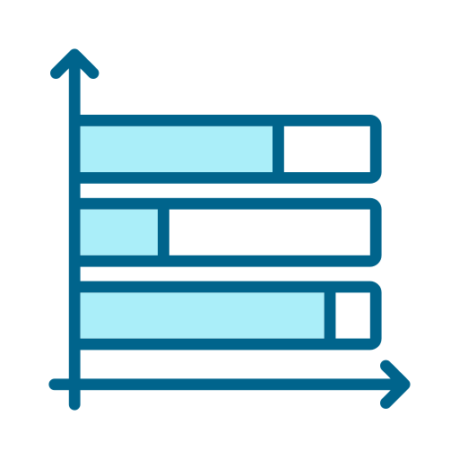 Horizontal bars free icon Horizontal bars free icon