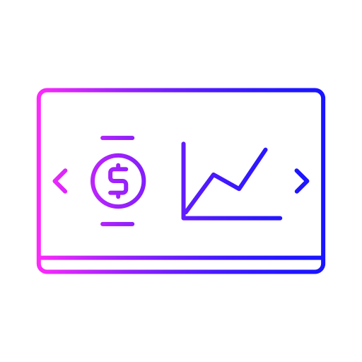 tabla de crecimiento icono gratis