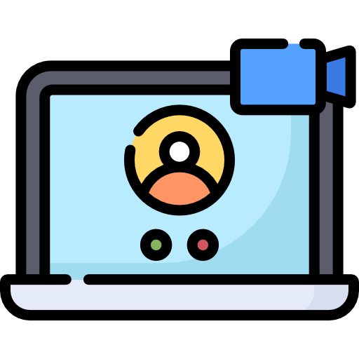 videollamada icono gratis