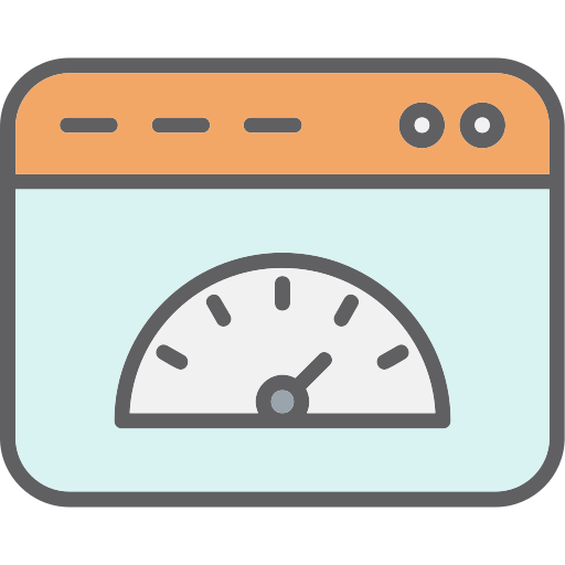 velocidad de página icono gratis