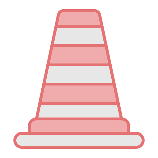 cône de signalisation Icône gratuit cône de signalisation Icône gratuit
