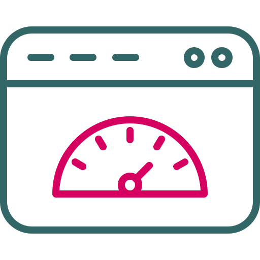 velocidad de página icono gratis
