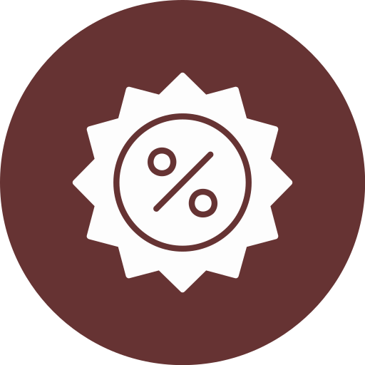 porcentaje icono gratis