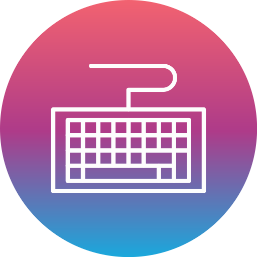 Keyboard free icon