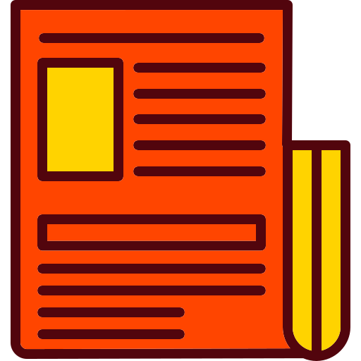 journal Icône gratuit journal Icône gratuit