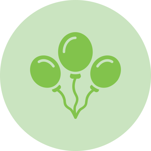 balões grátis ícone