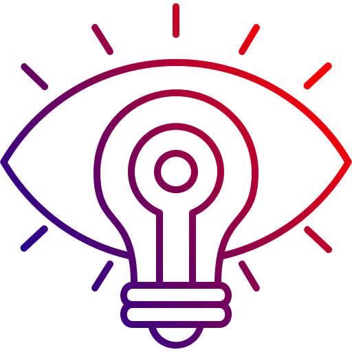 visión icono gratis