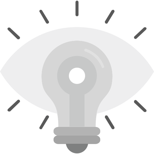 visión icono gratis