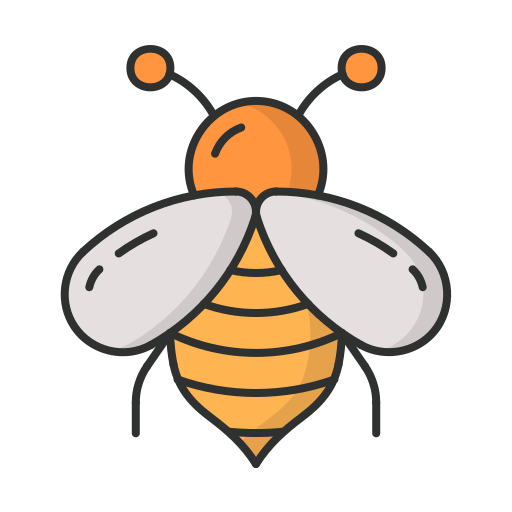 abeja icono gratis