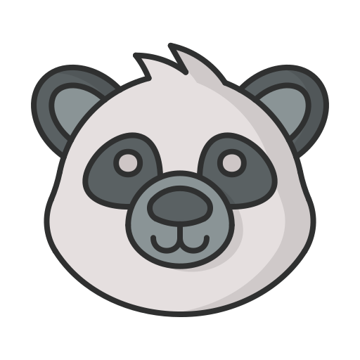 panda icono gratis