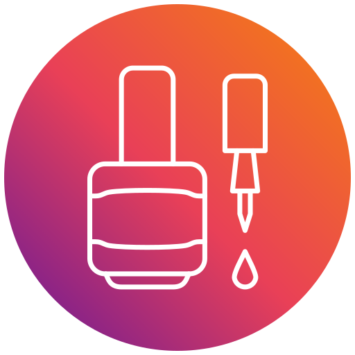 esmalte de uñas icono gratis