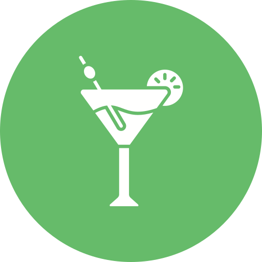 cócteles icono gratis