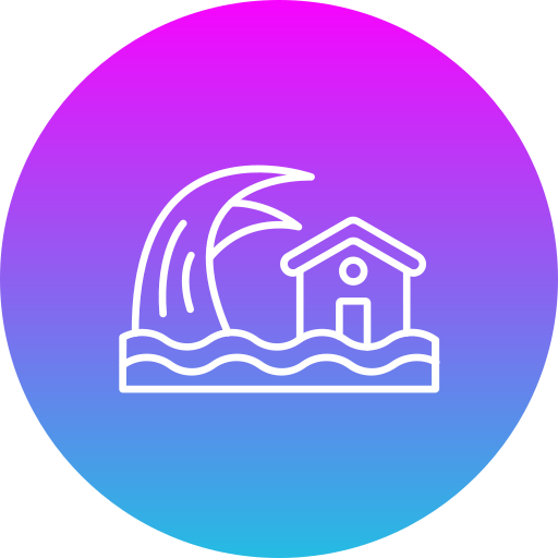 tsunami icono gratis