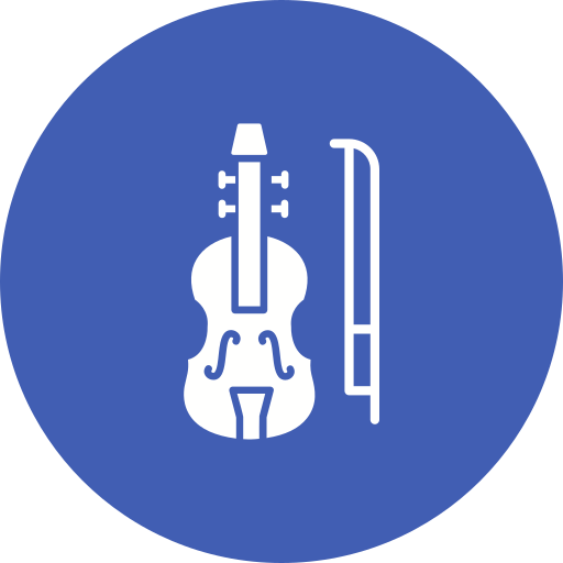 violín icono gratis