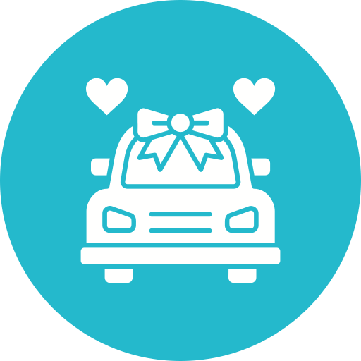 Wedding car - Free transport icons