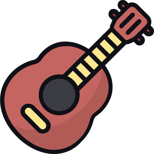 guitarra icono gratis