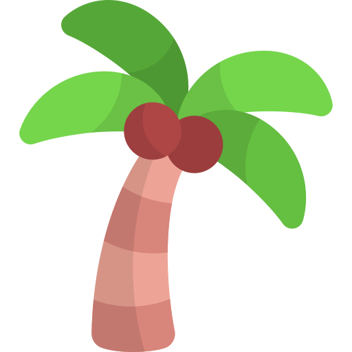 Coconut tree free icon Coconut tree free icon
