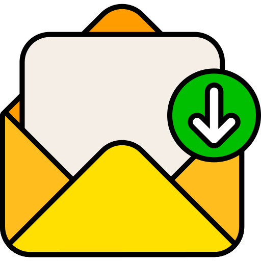 recibir correo icono gratis