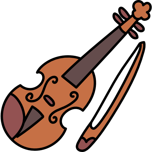 violín icono gratis