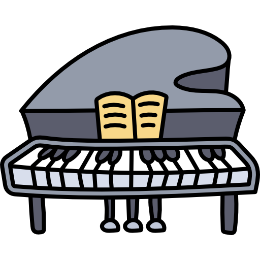 piano icono gratis