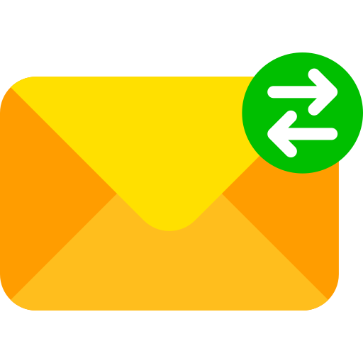 Exchange mails free icon