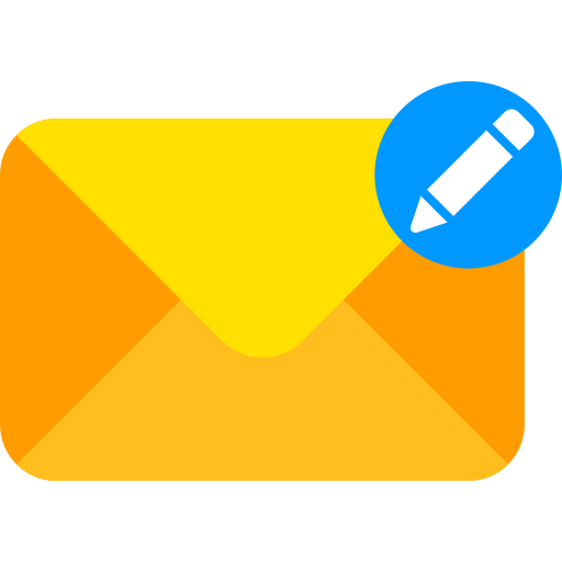 escribir correo icono gratis