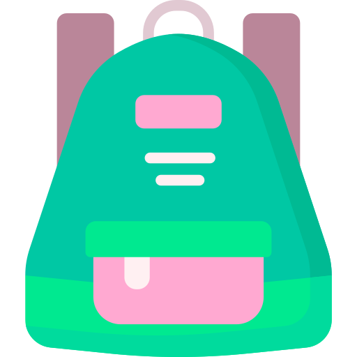 mochila icono gratis