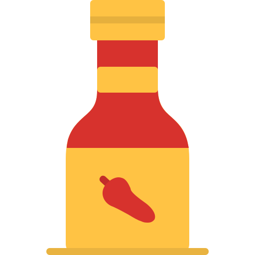 Sauce Bottle - Free Food And Restaurant Icons