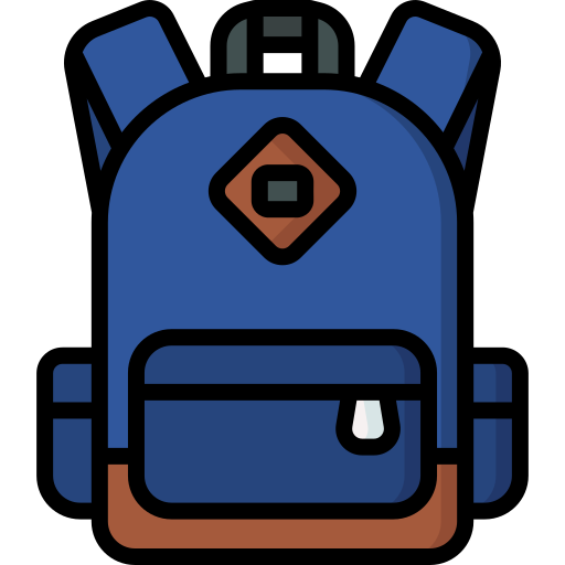 mochila icono gratis