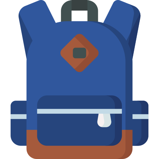 mochila icono gratis