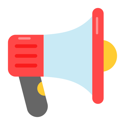 Megaphone free icon Megaphone free icon