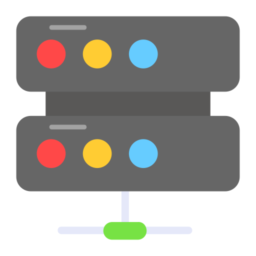 Data server - Free technology icons