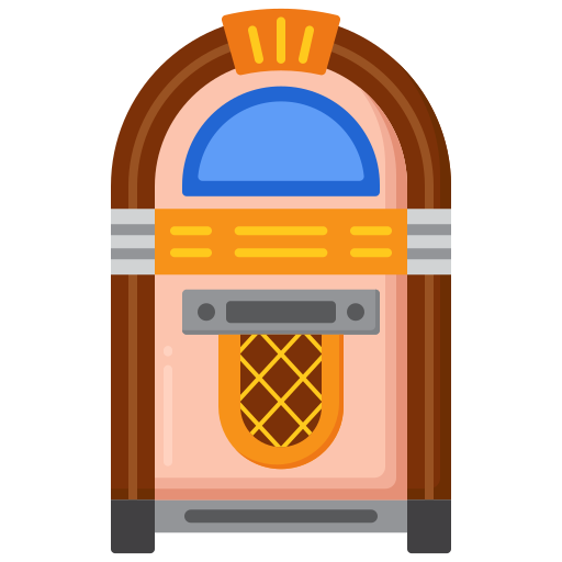 Jukebox - Free music icons