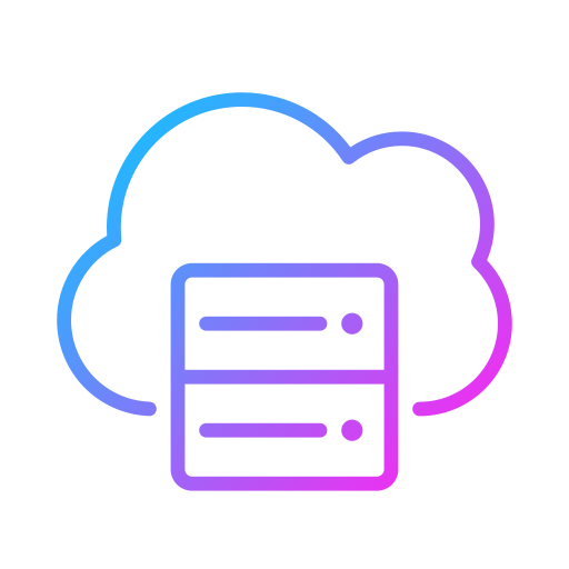 servidor en la nube icono gratis