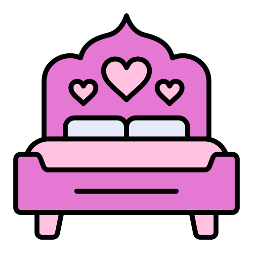 cama matrimonial icono gratis