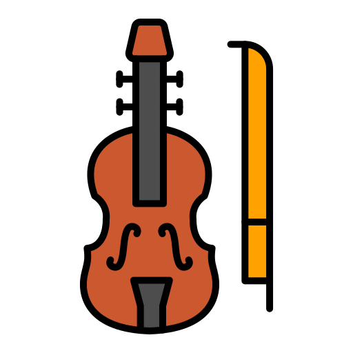 violín icono gratis