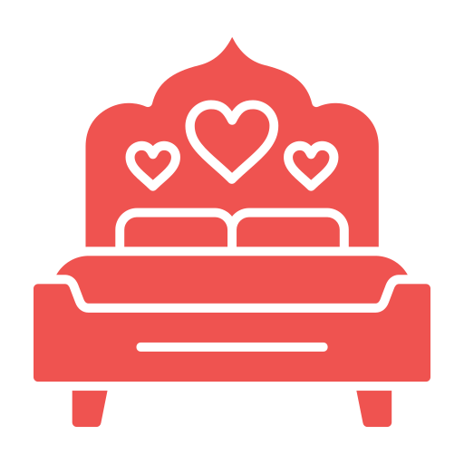 cama matrimonial icono gratis