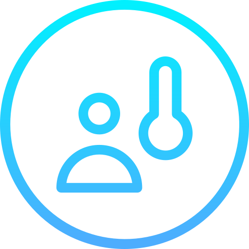 Temperature free icon