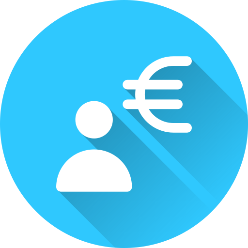 euro icono gratis