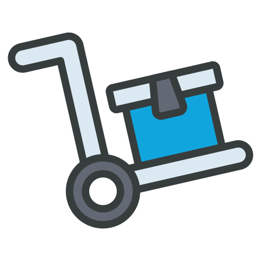 chariot à bagages Icône gratuit chariot à bagages Icône gratuit